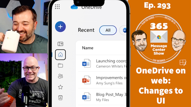 Changes to OneDrive UI, and more free LinkedIn courses | Ep 293